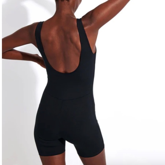 Girlfriend Collective Bike Short Unitard - Picture 7 of 12